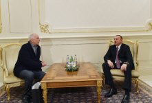 Prezident İlham Əliyev Rusiya Kinematoqrafçılar İttifaqının sədrini qəbul edib