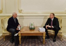 Prezident İlham Əliyev Rusiya Kinematoqrafçılar İttifaqının sədrini qəbul edib