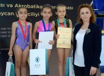 В Баку завершились соревнования в многоборье по женской спортивной гимнастике