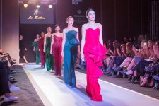 Вечерние платья в дефиле "Azerbaijan Fashion Week-2015" (ФОТО)