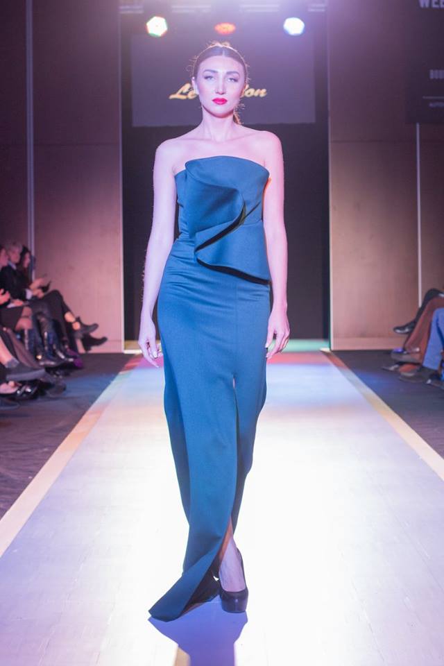 Вечерние платья в дефиле "Azerbaijan Fashion Week-2015" (ФОТО)