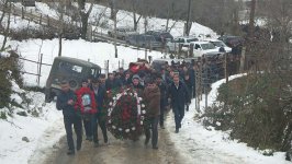 Похоронены двое погибших азербайджанских нефтяников (ФОТО)