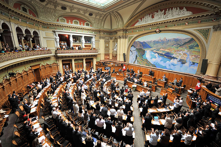 Парламент Швейцарии выбрал нового президента