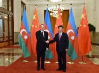 Official welcoming ceremony for President Ilham Aliyev held in Beijing (PHOTO)