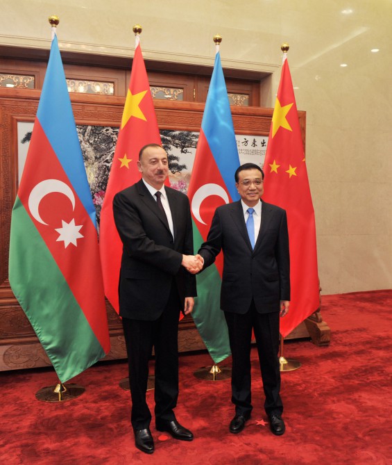 President Aliyev: Route through Azerbaijan can be shortest way to deliver Chinese products to Europe (PHOTO)