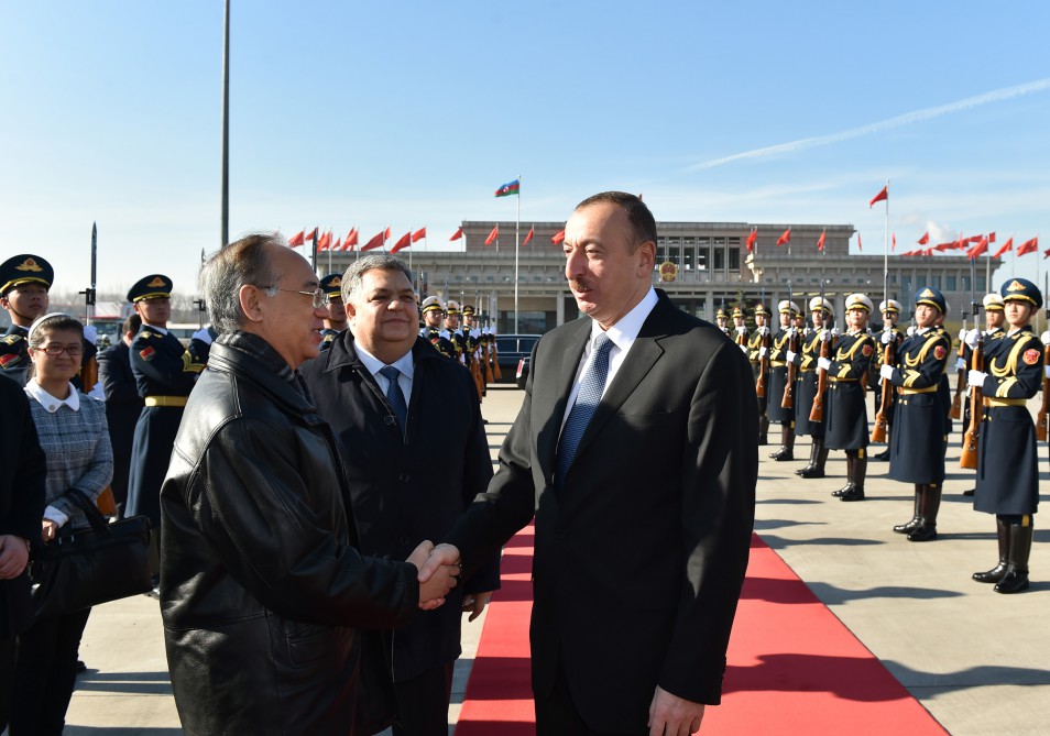 President Aliyev ends state visit to China