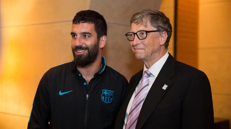 Barcelona Kulübü ile Bill Gates arasında anlamlı proje