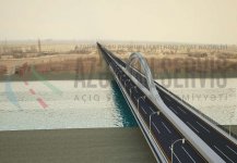 В Азербайджане построили новый мост через Куру (ФОТО)