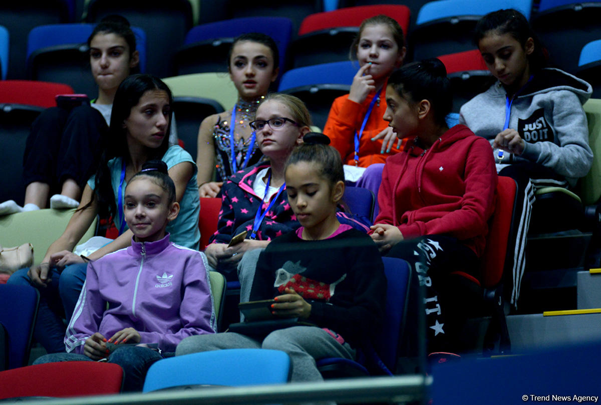 Прошёл второй день соревнований 22-го Первенства и Кубка регионов Азербайджана по художественной гимнастике (ФОТО)