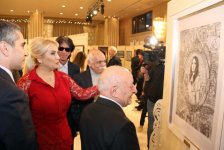 Состоялось открытие Габалинской IV Международной выставки искусств (ФОТО)