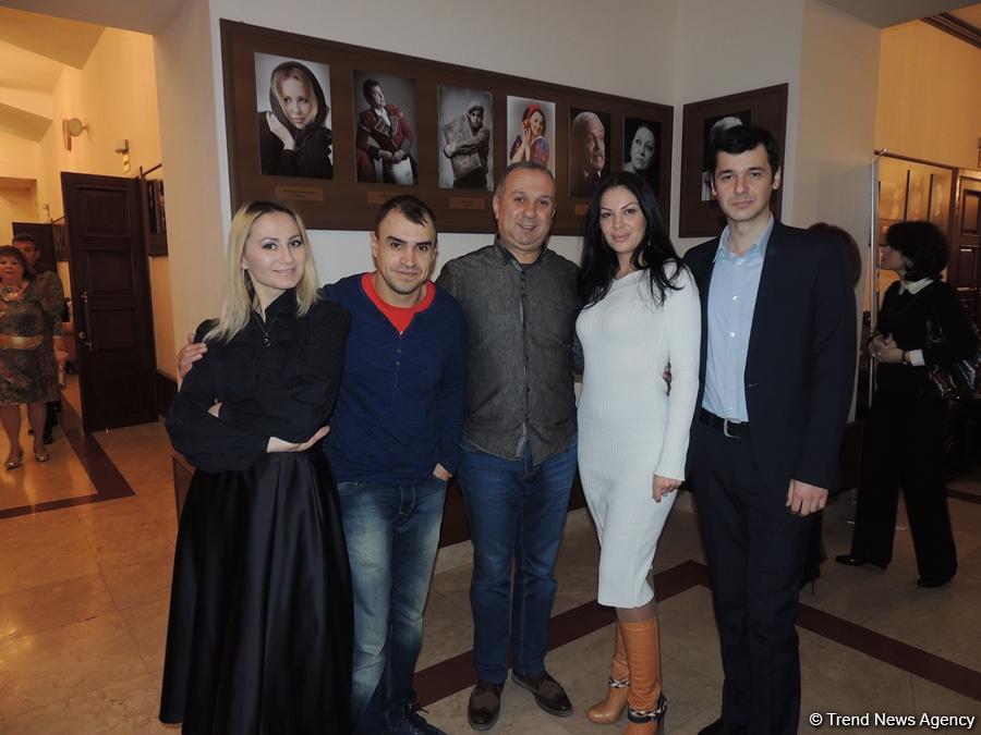 Алиса Фрейндлих и Олег Басилашвили отметили юбилей в Баку (ФОТО)