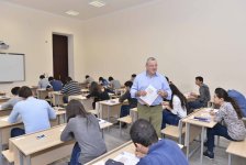 UK lecturers invigilate examinations at Baku Higher Oil School