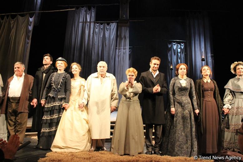 Алиса Фрейндлих поздравила азербайджанский театр с юбилеем (ВИДЕО, ФОТО)