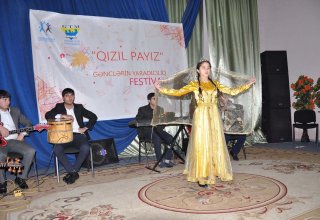 Ağcabədidə "Qızıl Payız" gənclərin yaradıcılıq festivalı keçirilib (FOTO)