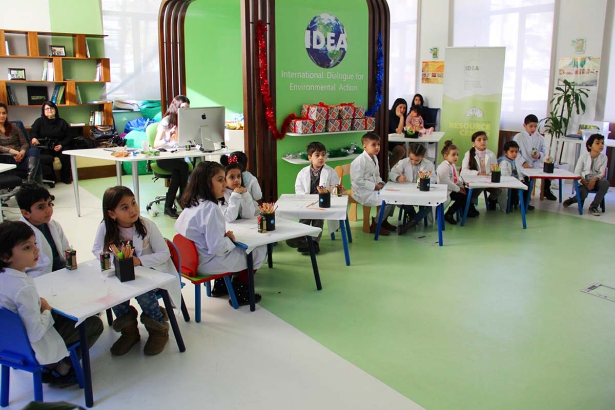 "Uşaqlar üçün ekoloji laboratoriya" çərçivəsində növbəti təlim (FOTO)