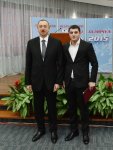 President Aliyev, his spouse attend ceremony dedicated to 2015 sport results