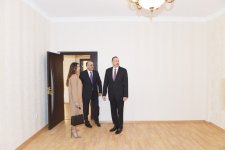 Prezident İlham Əliyev və xanımı Mehriban Əliyeva gözdən əlillər üçün yeni yaşayış binasının açılışında iştirak ediblər (FOTO)