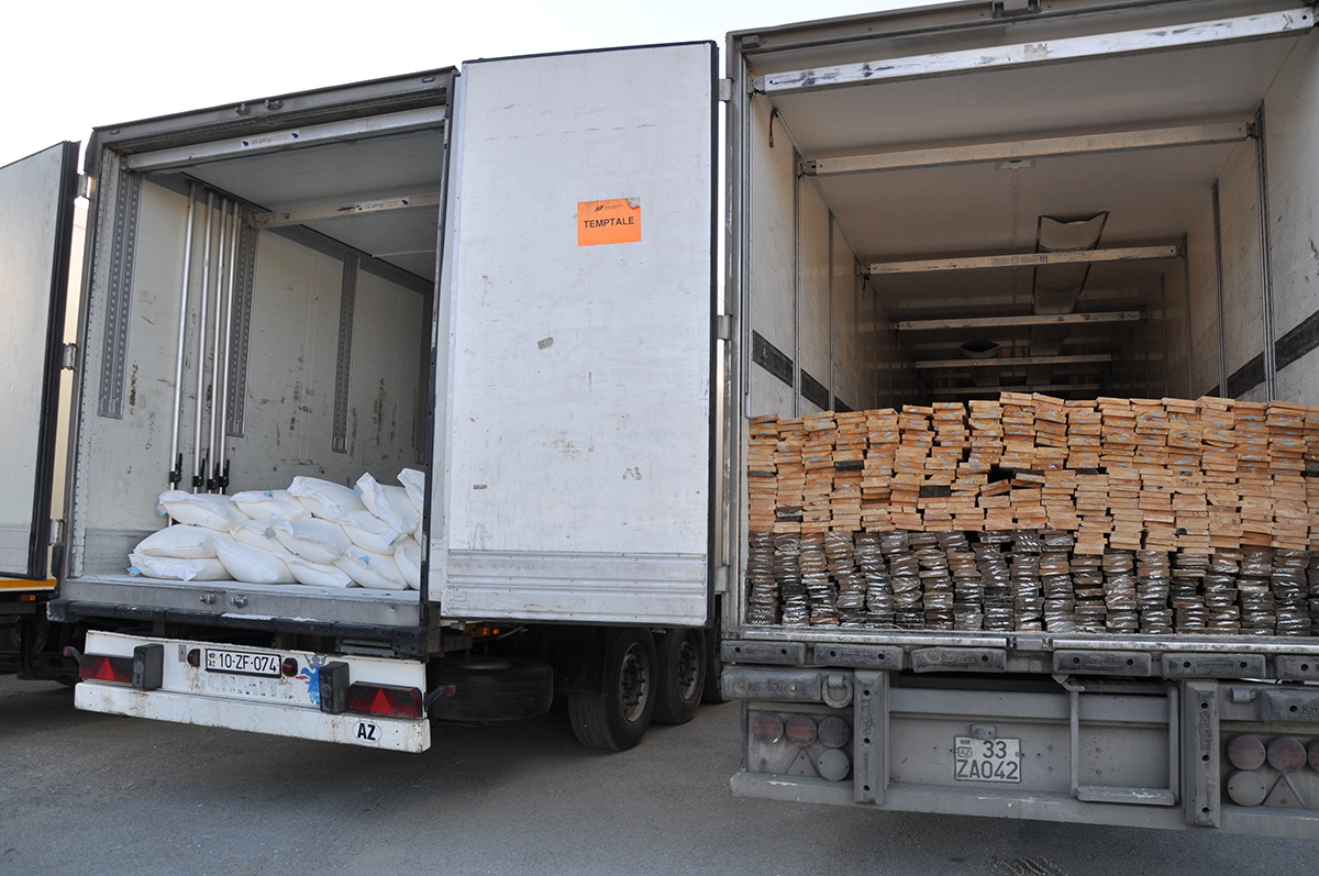 Азербайджан направил гуманитарную помощь Таджикистану (ФОТО, ВИДЕО)