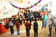 Nizami rayonunda uşaqlar üçün bayram şənlikləri keçirilib (FOTO)