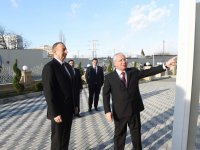 President Aliyev attends opening of “Veterinary town”