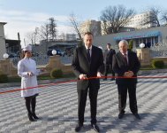 President Aliyev attends opening of “Veterinary town”