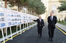 President Aliyev attends opening of “Veterinary town”