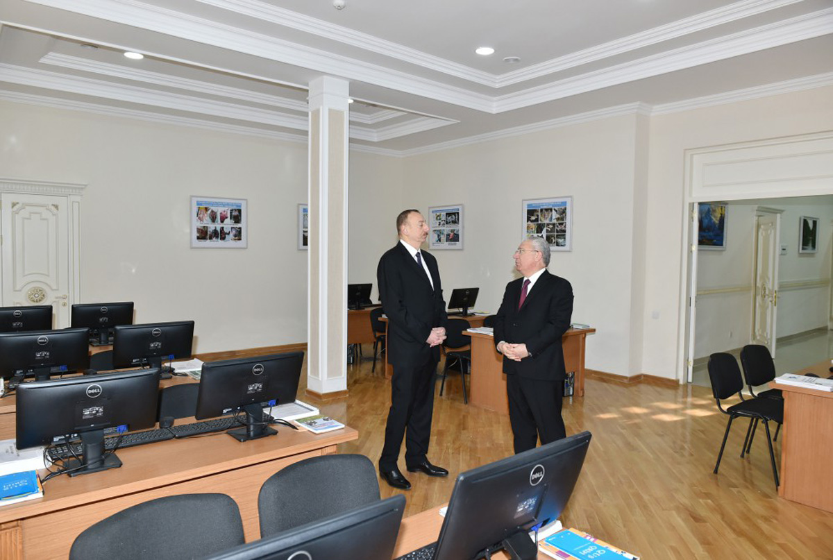 Президент Азербайджана принял участие в открытии «Ветеринарного городка» (ФОТО)