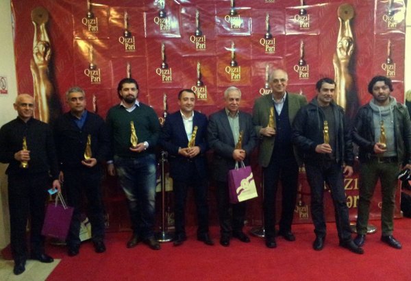 В Баку состоялась церемония награждения "Qızıl pəri" в области кино и телевидения (ФОТО)