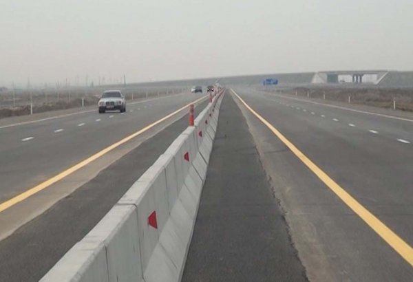 Hacıqabul-Kürdəmir avtomobil yolunun yenidənqurmadan sonra açılışı olub (FOTO, VİDEO)