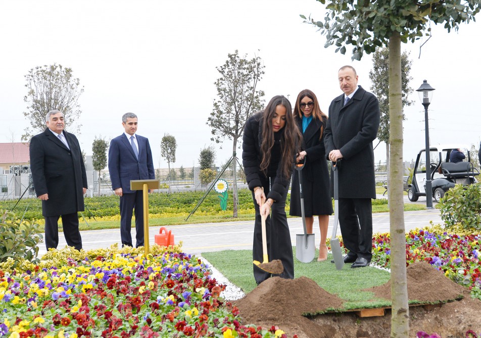 President Aliyev, his spouse attend opening of Zire Cultural Center (PHOTO)