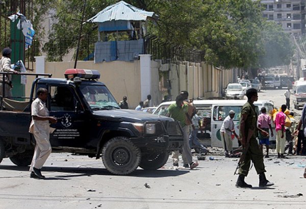 At least one killed in blasts targeting troops in central Somalia