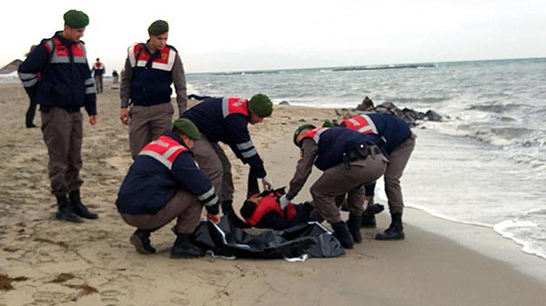Syrian migrants’ bodies found off Turkish coast