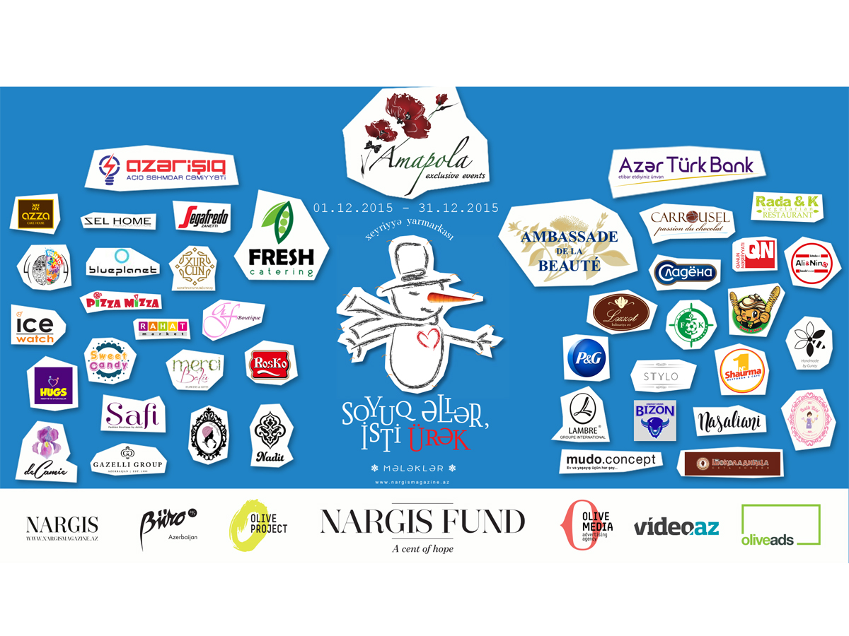 Nargis Fund поблагодарил партнеров за проведение благотворительной ярмарки "Холодные руки – горячее сердце" (ВИДЕО)