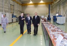 Prezident İlham Əliyev “ATEF Şirkətlər Qrupu”nun iri qabaritli transformatorlar zavodunun açılışında iştirak edib (FOTO)