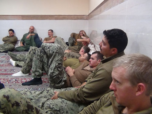 Iran frees arrested US sailors, releases their photos