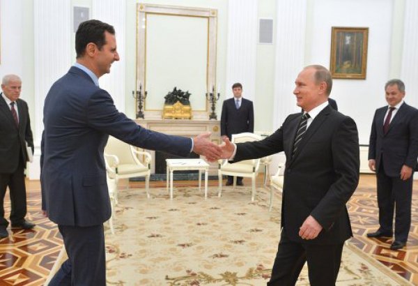 Путин и Асад дали высокую оценку договоренностям о прекращении огня в Сирии