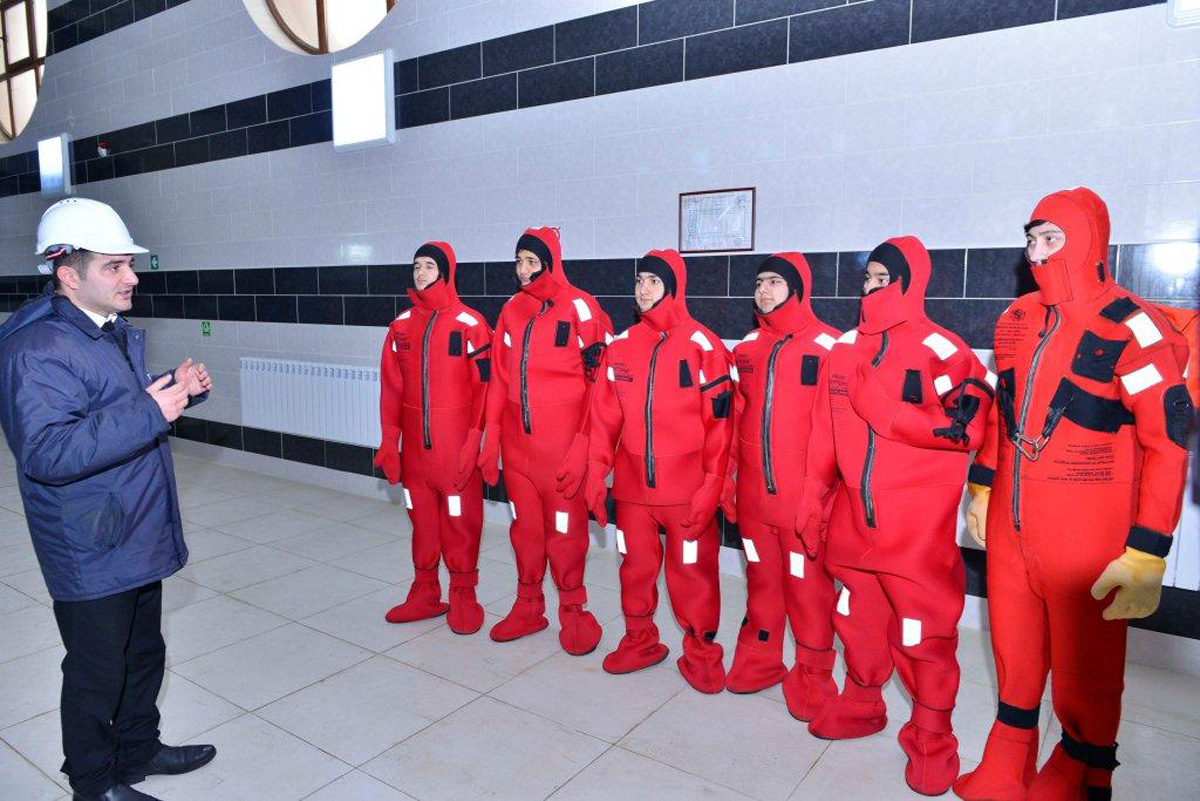 Студенты БВШН проходят тренинги по безопасности в УТОС  SOCAR (ФОТО)