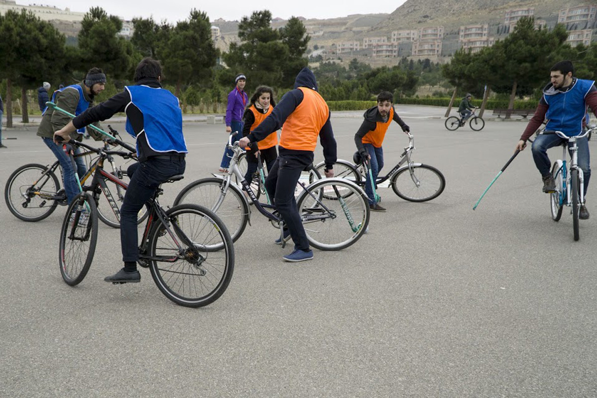 В Баку определились победители креативного турнира по велополо (ФОТО)