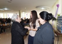 Leyla Aliyeva visits nursing home for war, labor disabled