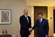 Azerbaycan Cumhurbaşkanı Başbakan Davutoğlu ile biraraya geldi - Gallery Thumbnail