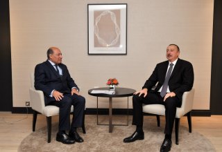 Azerbaijani president meets with EBRD president