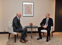 Azerbaijani president meets high-ranking Procter & Gamble rep