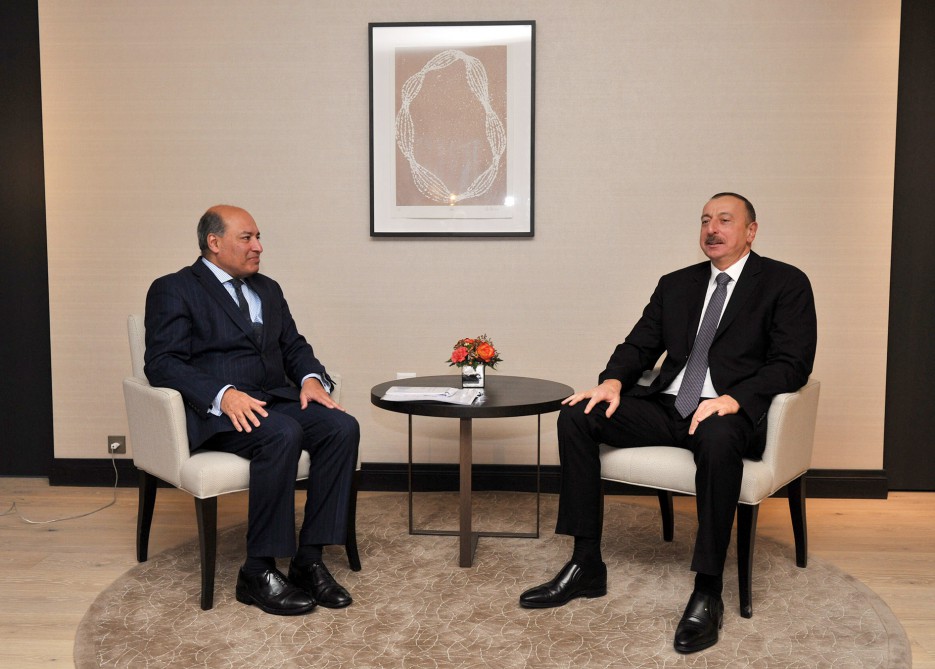 Prezident İlham Əliyev Avropa Yenidənqurma və İnkişaf Bankının prezidenti ilə görüşüb (FOTO)