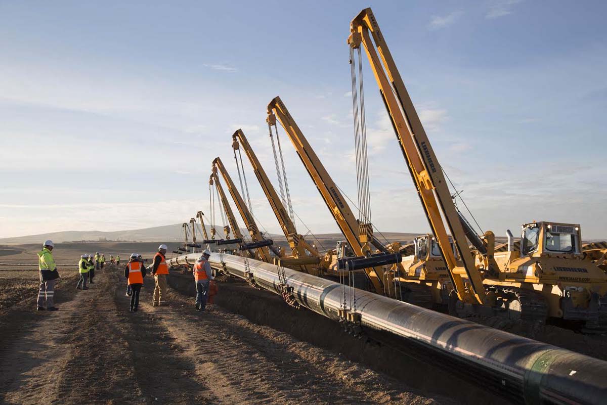 Over 120 km of pipes for new gas pipelines shipped in Uzbekistan