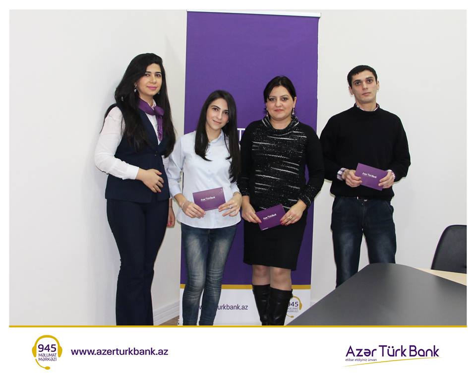 Azər Türk Bank awarded the winners of the “Wish Box” contest
