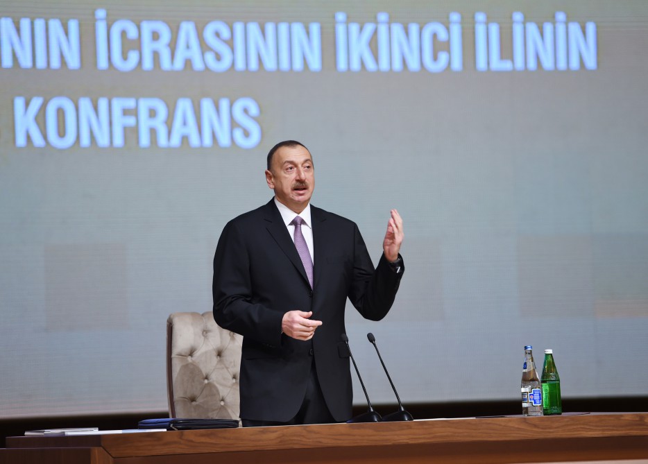 Azerbaycan Cumhurbaşkanı girişimcilik ortamının iyileştirilmesi için çağrı yaptı