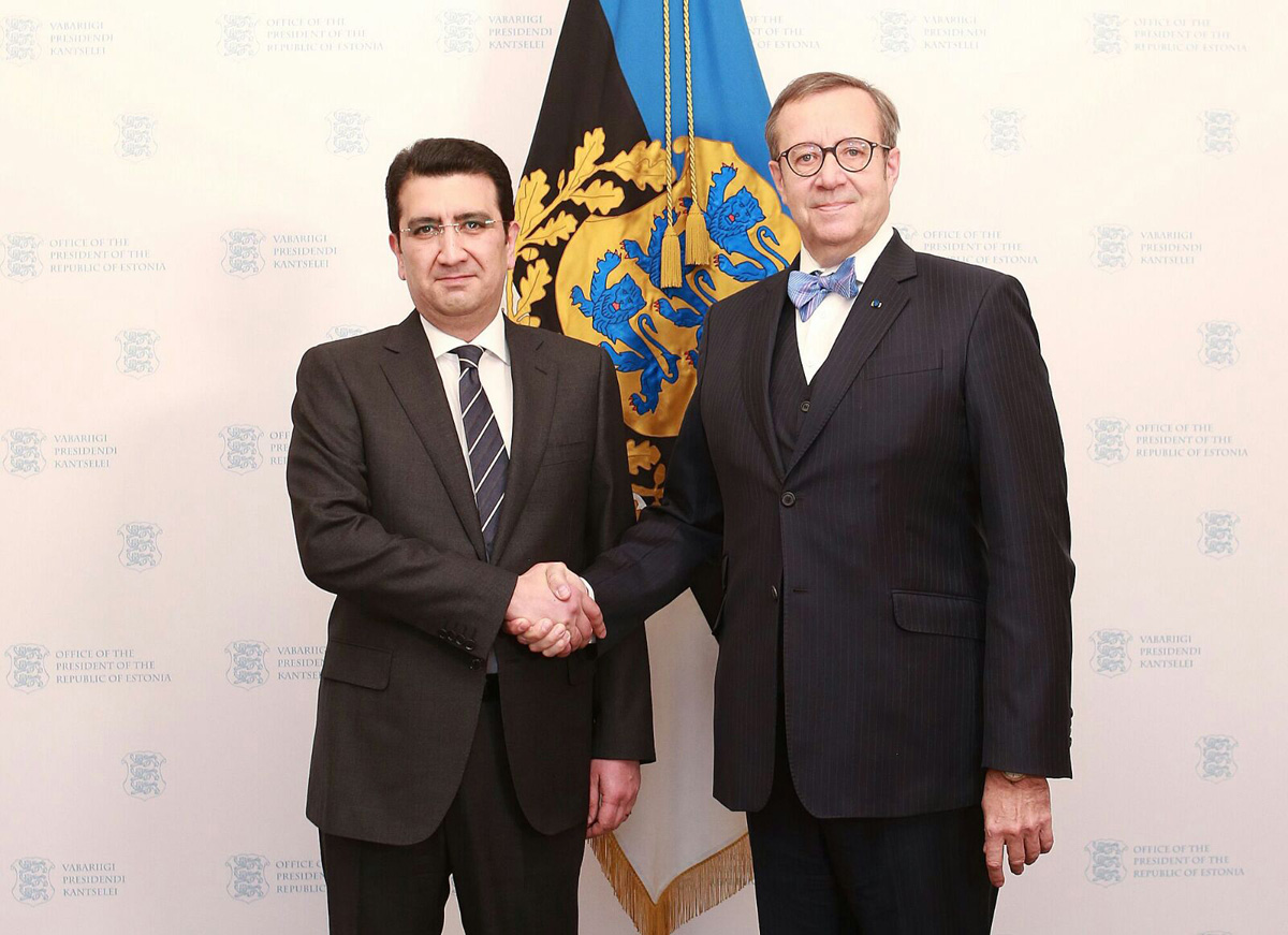 Динамичное партнерство Эстонии с Азербайджаном будет развиваться и в будущем (ФОТО)