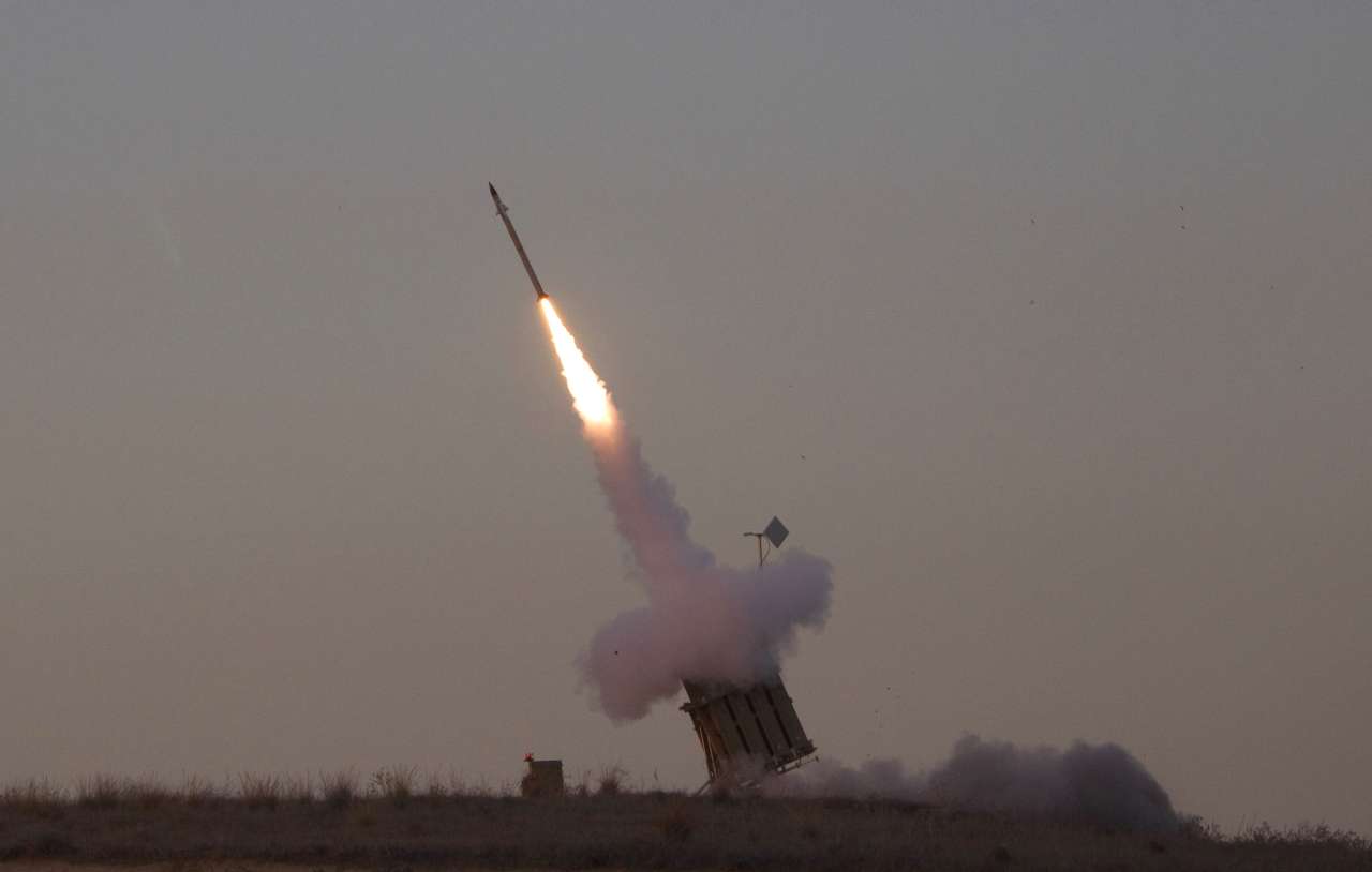 Saudi air defense forces intercept two missiles above capital Riyadh