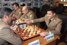 Сотрудники МЧС Азербайджана выявили лучших шахматистов (ФОТО)