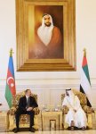 Azerbaijani president, Abu Dhabi’s crown prince hold expanded meeting